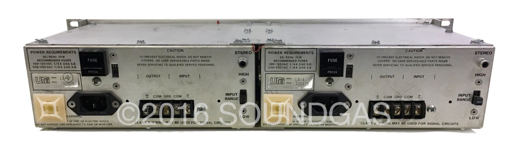 UREI LA-4 Silverface Compressor / Limiter Pair - Image 7