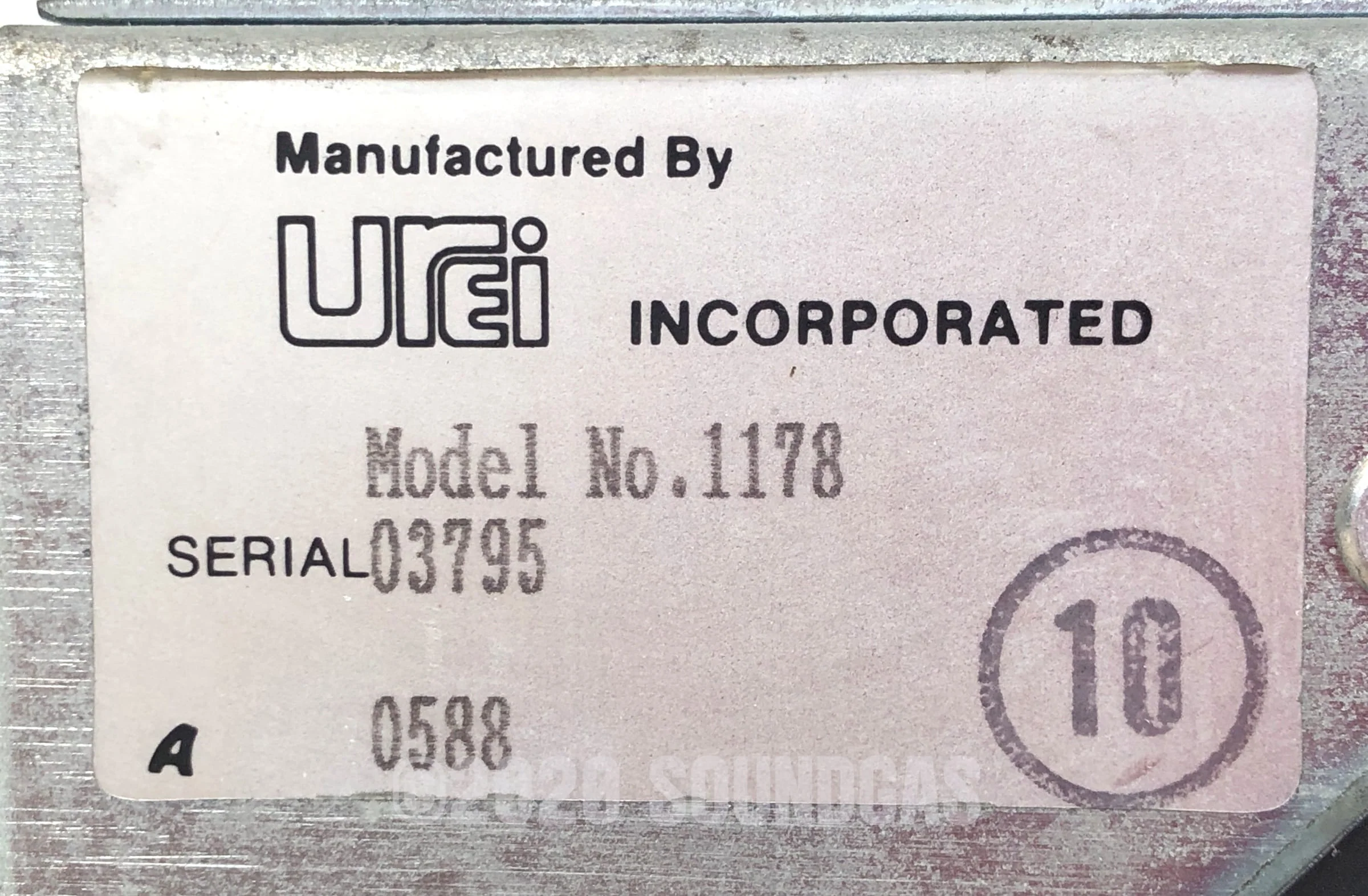 Urei Model 1178 - Image 6