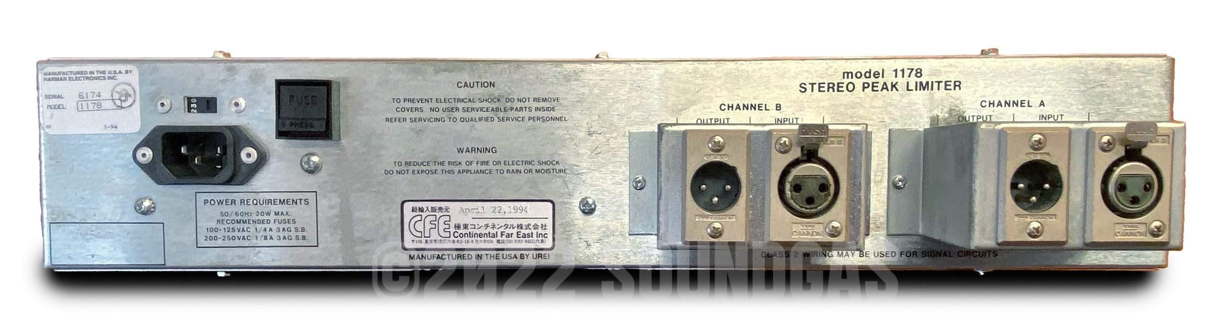 Urei Model 1178 - Image 2