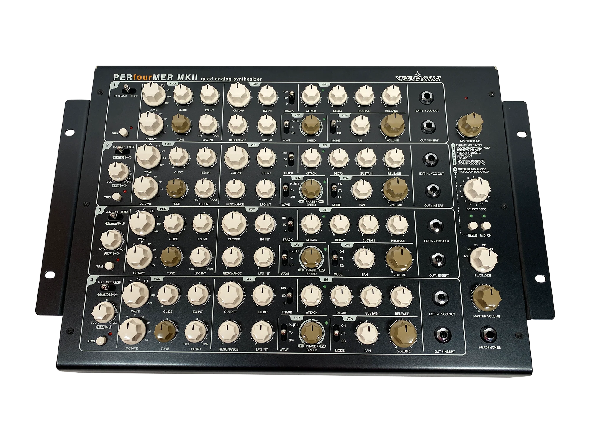 Vermona Perfourmer Analog Synthesizer MKII