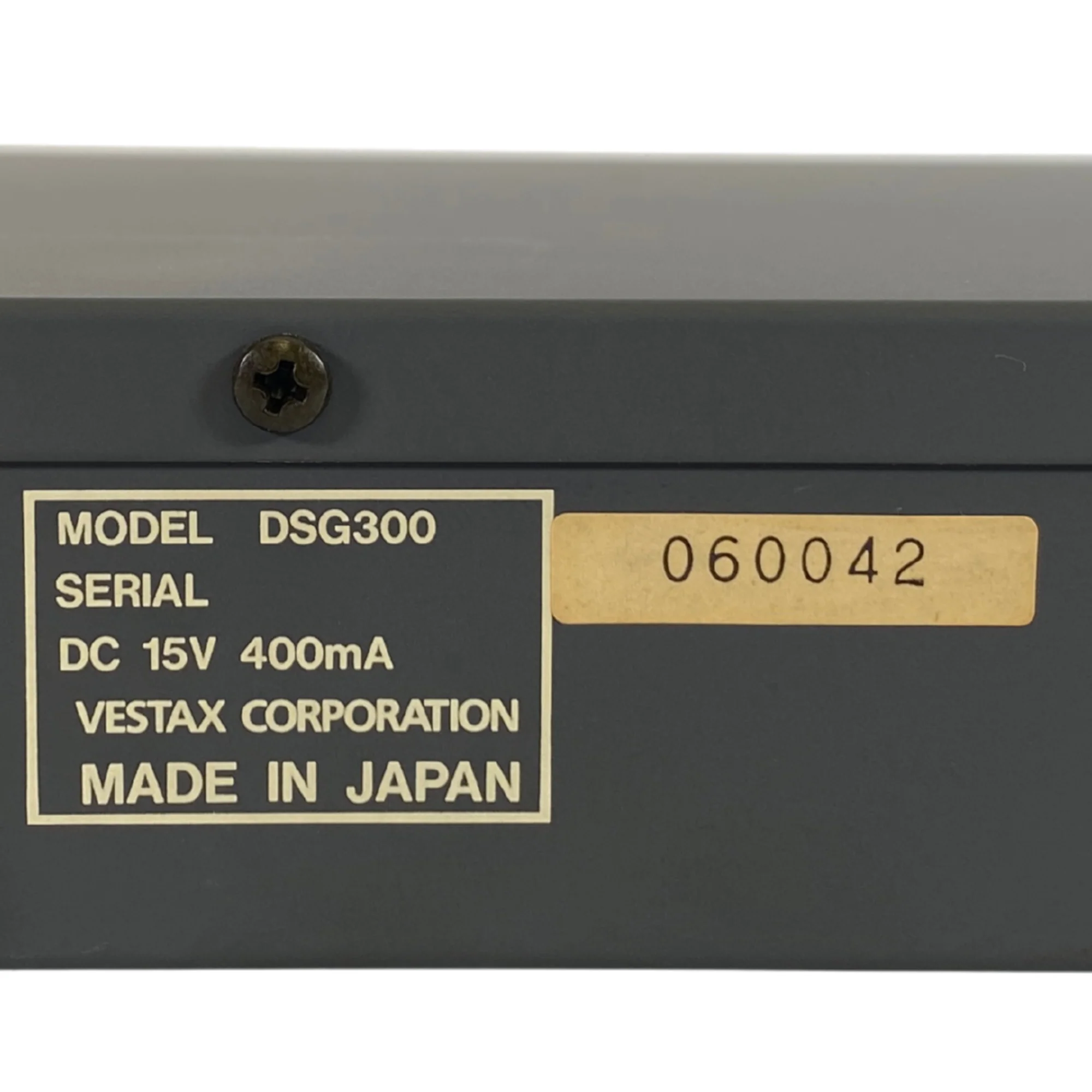 Vestax DSG300 Digital Delay / Loop Sampler - SN 060042 - Image 5