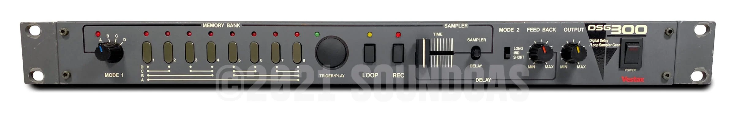 Vestax DSG300 Digital Delay / Loop Sampler - Image 2