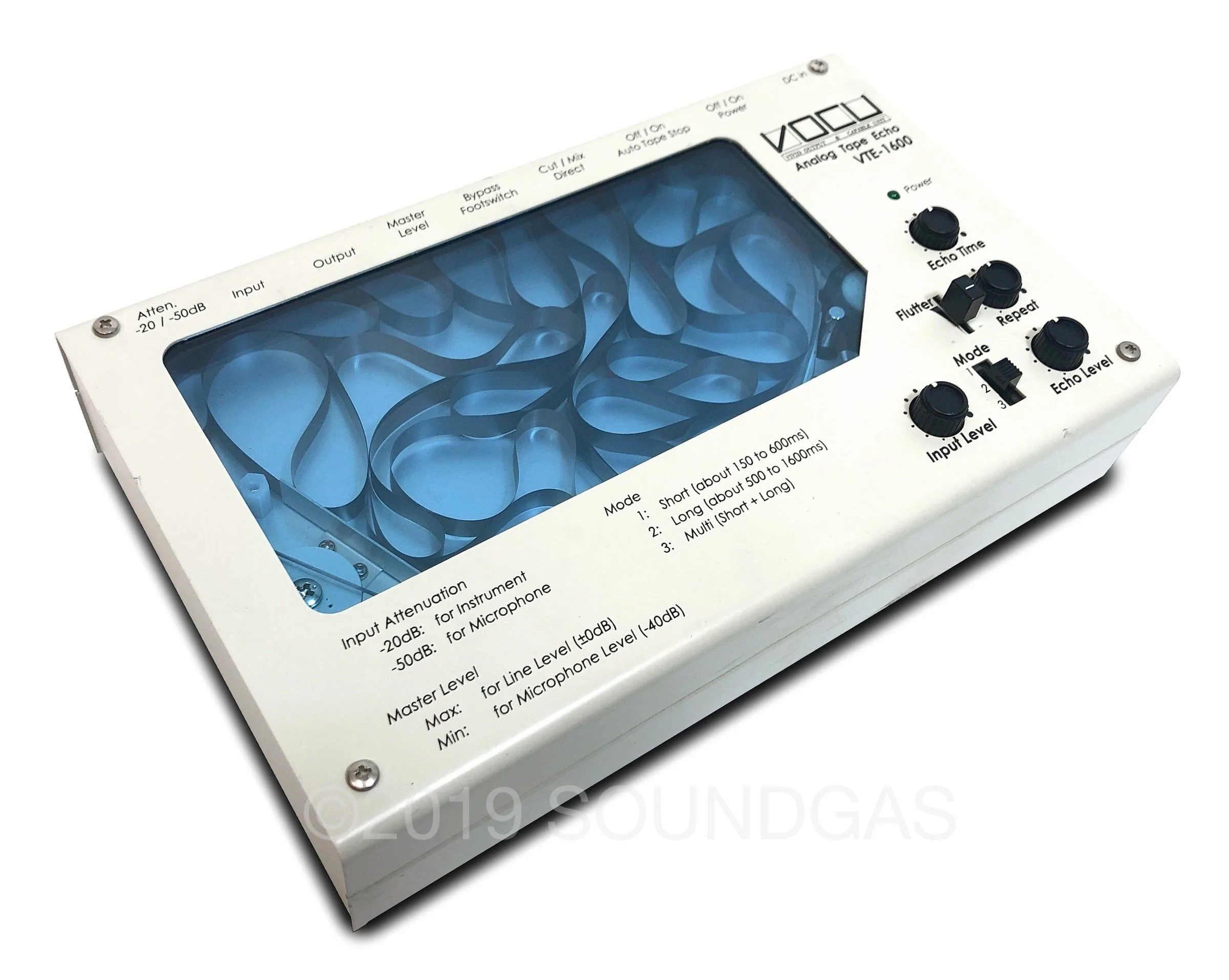 VOCU VTE-1600B Compact Tape Echo (Fernandes/Hiwatt) - Image 4