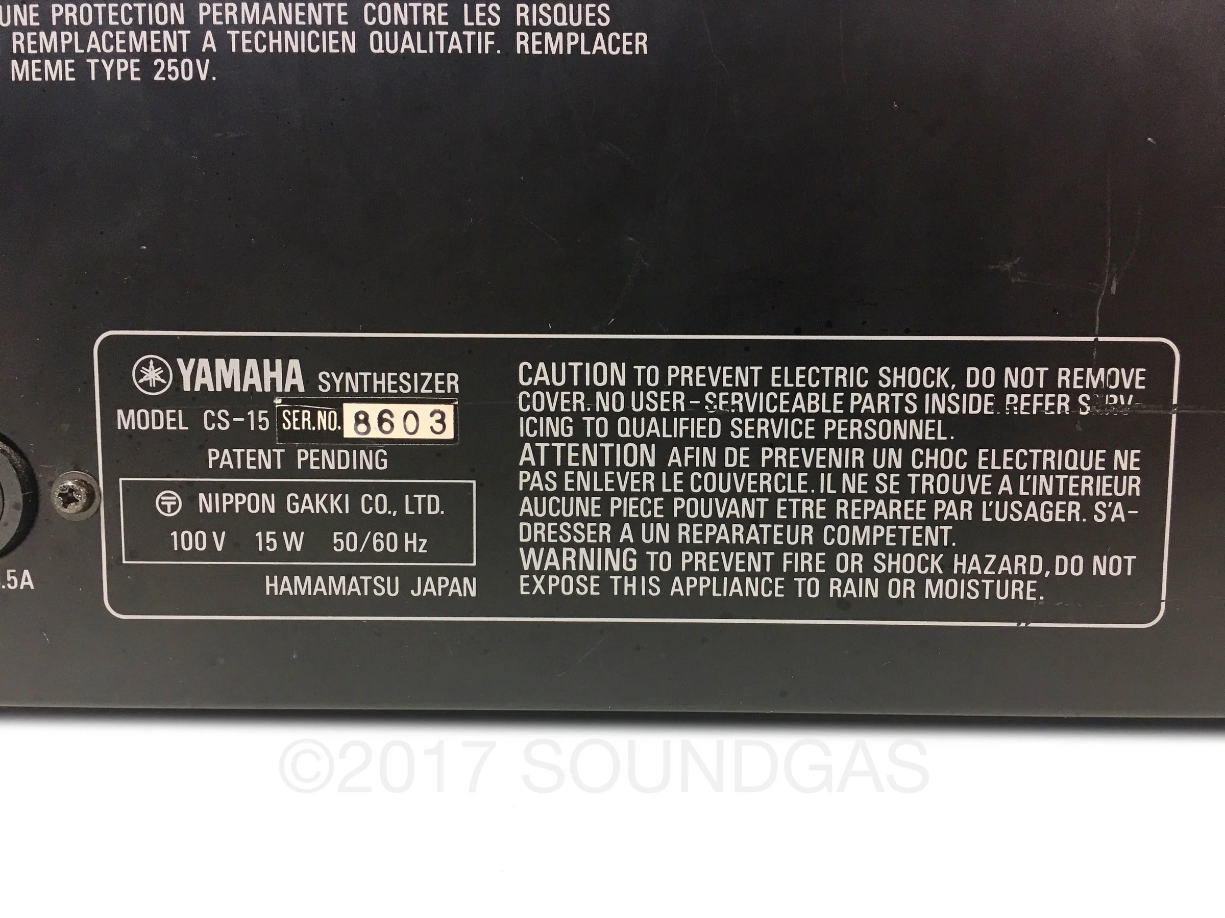 Yamaha CS-15 - Image 9