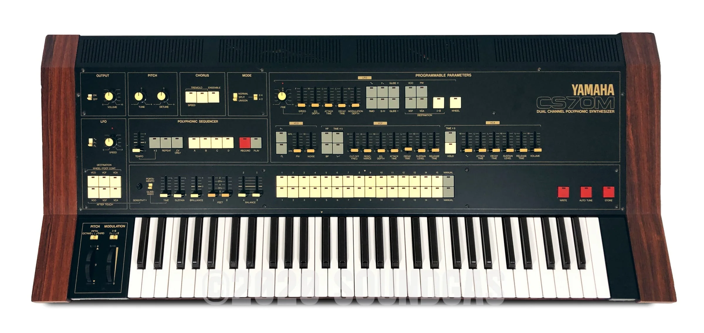 Yamaha CS-70M with Midi - Image 2