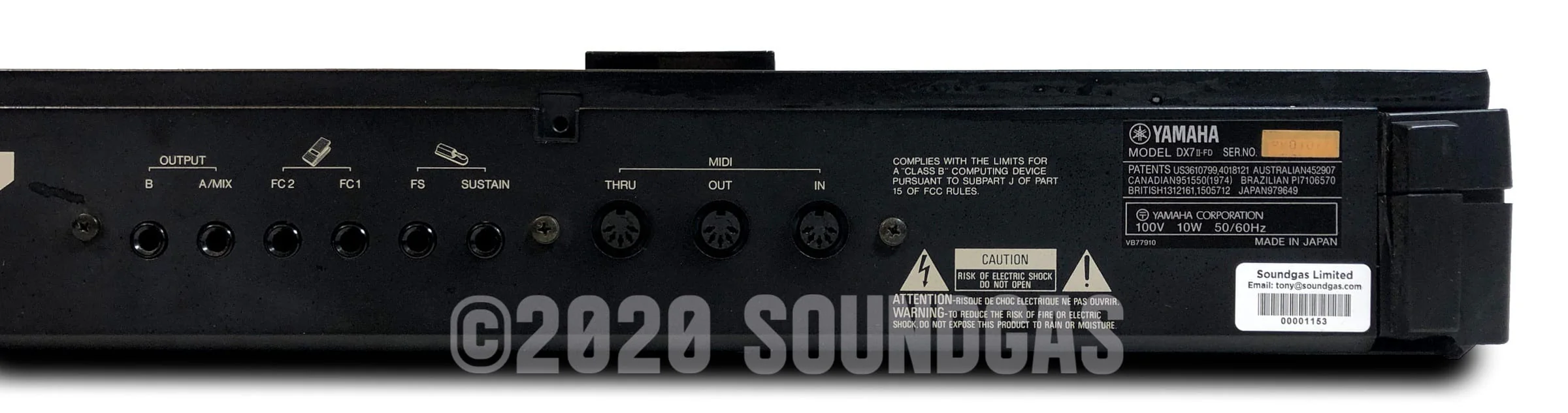 Yamaha DX-7 II-FD - Image 10