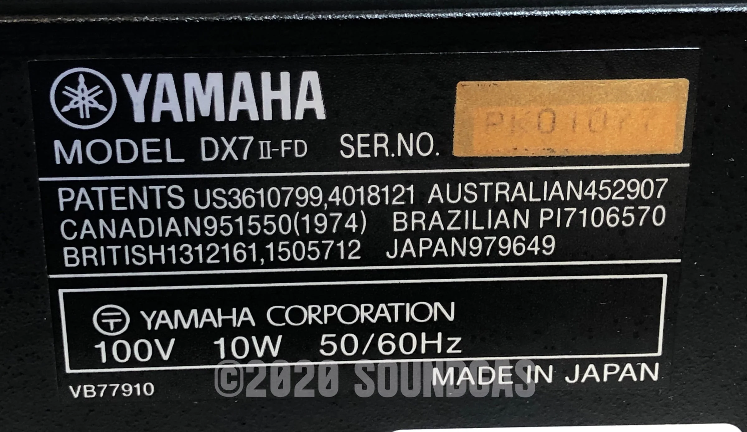 Yamaha DX-7 II-FD - Image 11
