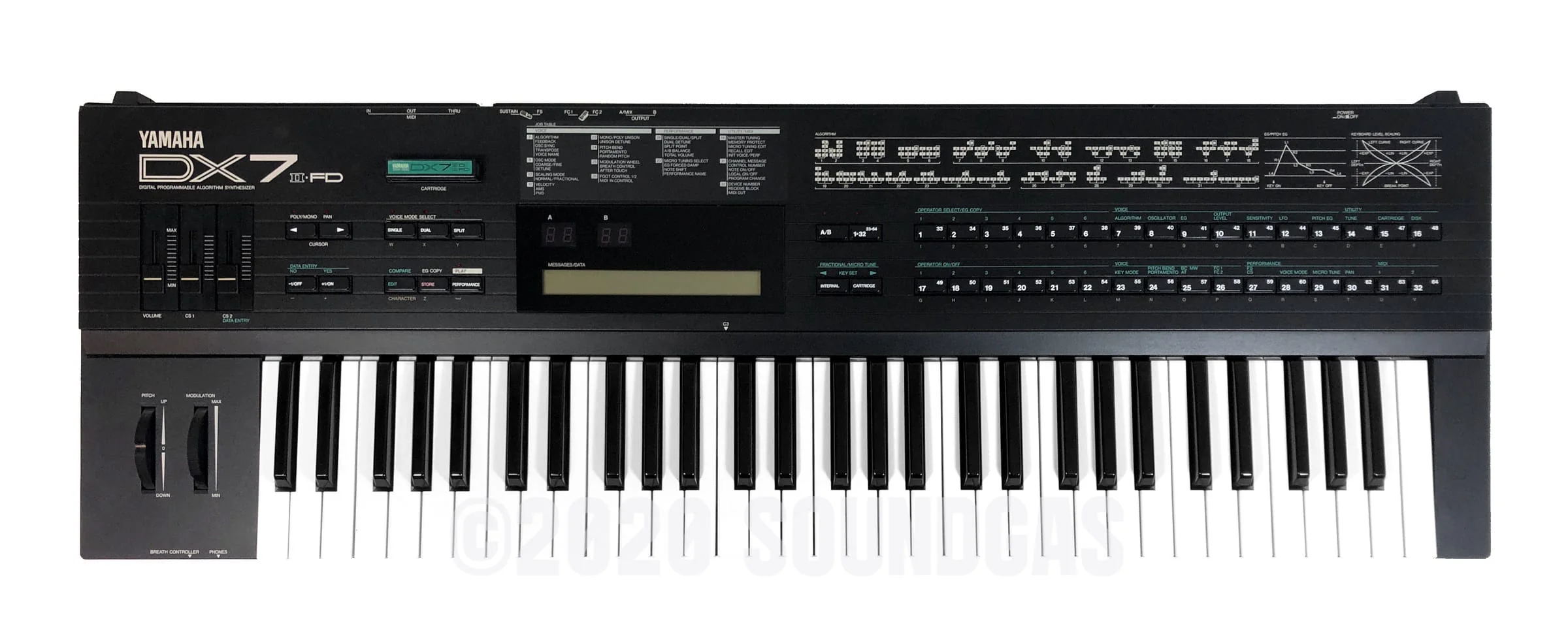 Yamaha DX-7 II-FD - Image 2