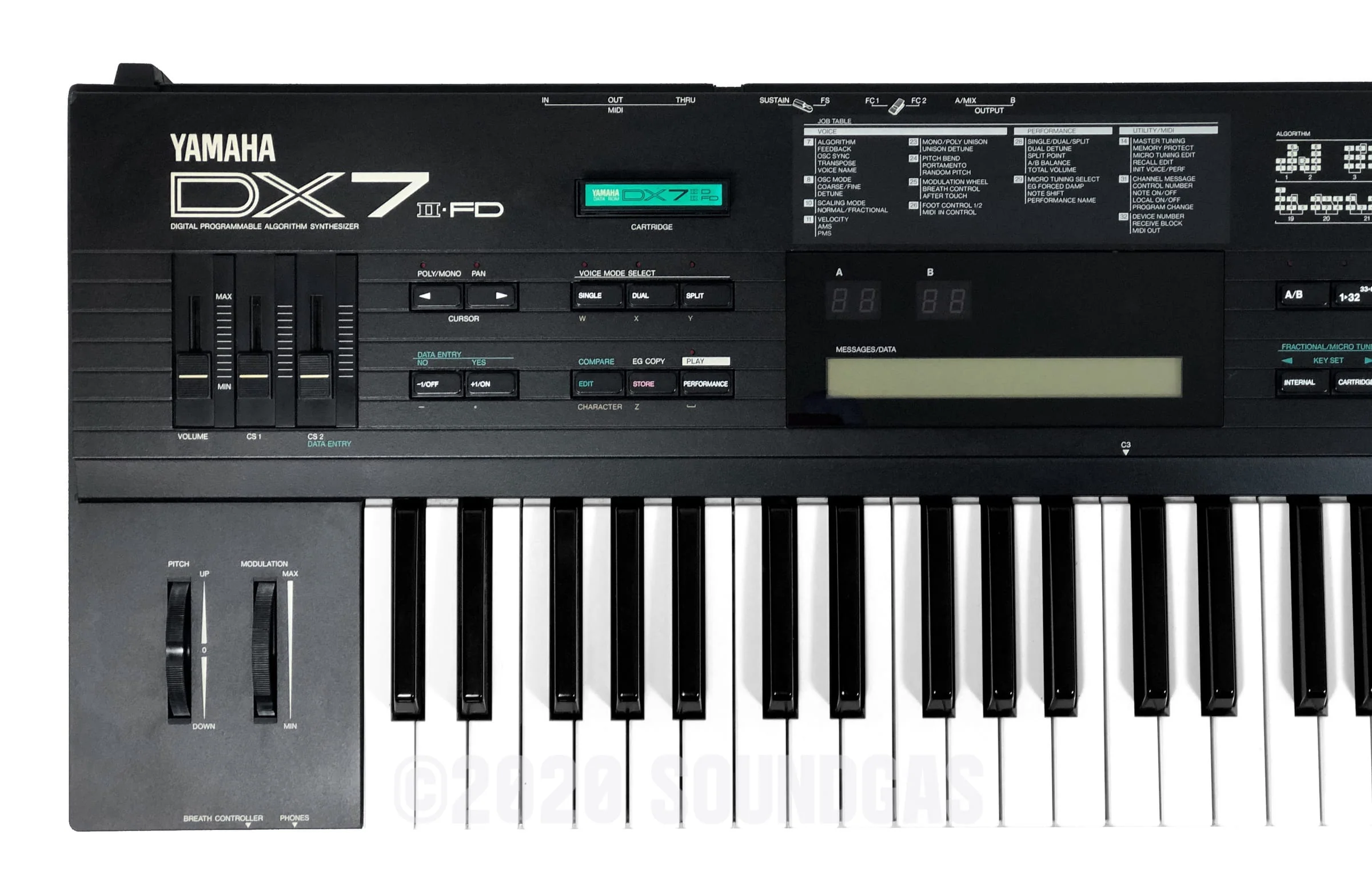 Yamaha DX-7 II-FD - Image 3
