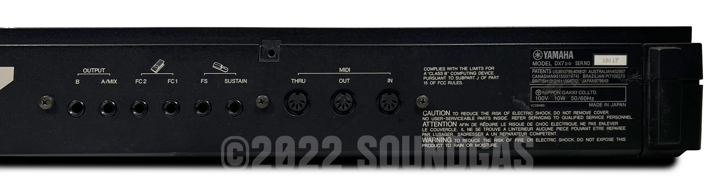 Yamaha DX7IID / DX-7 - Image 8