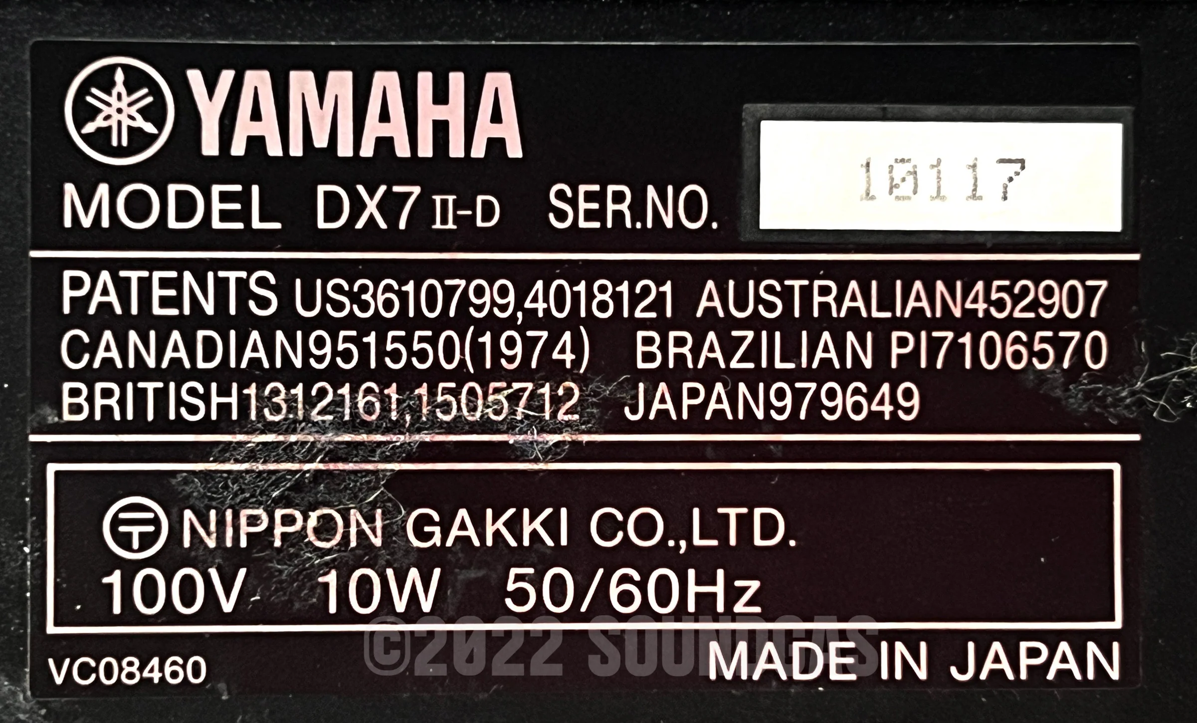 Yamaha DX7IID / DX-7 - Image 9