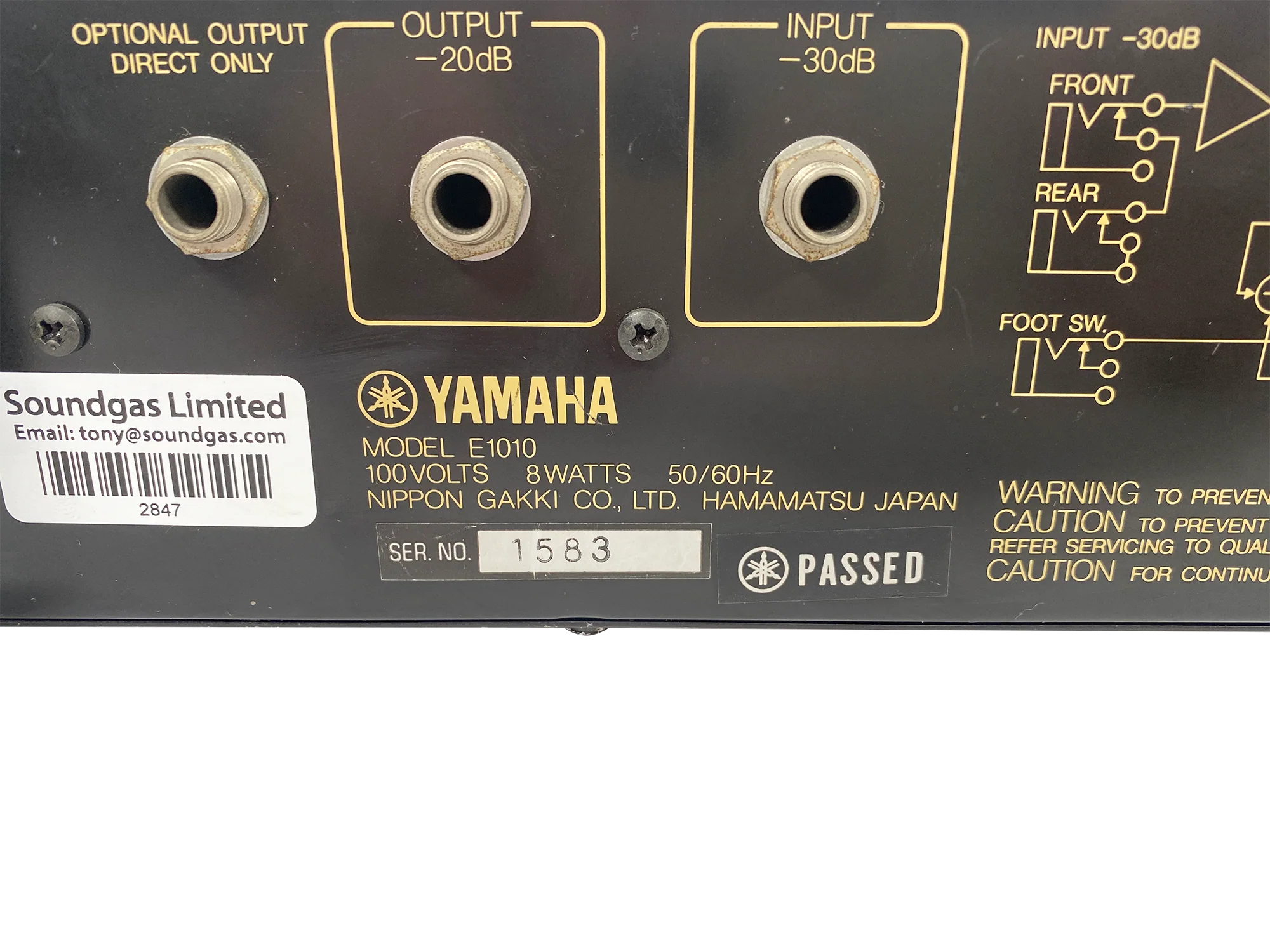 Yamaha E1010 Analogue Delay (MN3005) - Image 5