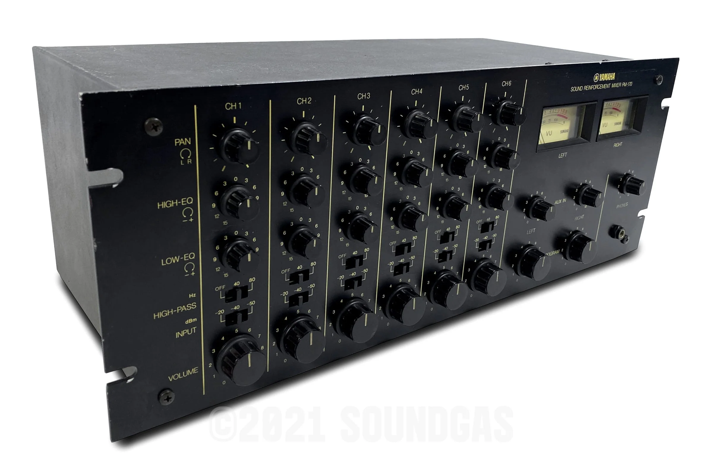 Yamaha PM-170 Rack Mixer - Image 4